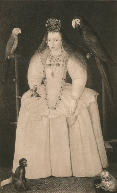 Arabella Stewart by the Younger Marcus Gheeraerts