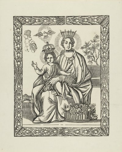 Mary with Child by van der Haeghen