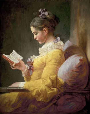 Young Girl Reading By Jean Honore Fragonard   Jean Honore Fragonard   Young Girl Reading C1770   (MeisterDrucke 57145) 