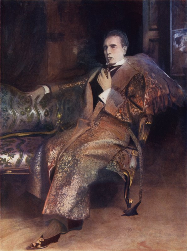 Mr William Gillette in Sherlock Holmes by English Photographer