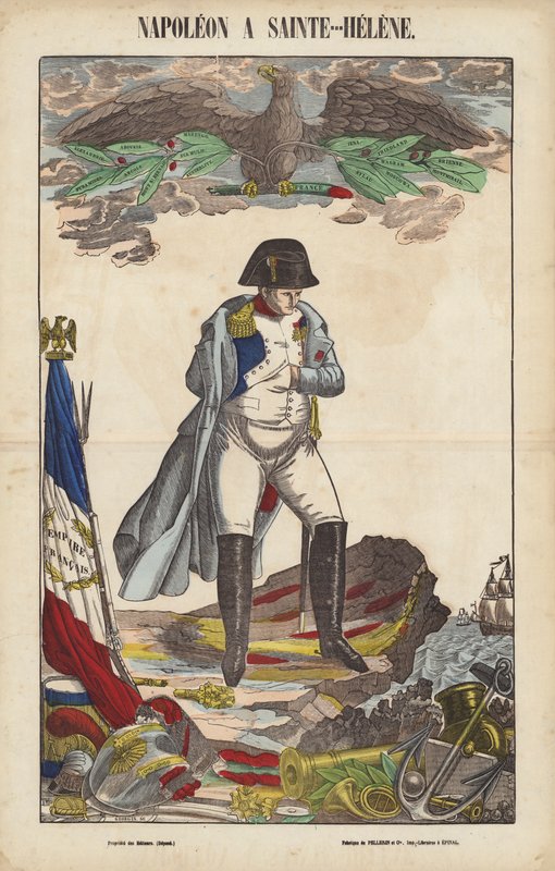 Napoleon at Saint Helena by French School
