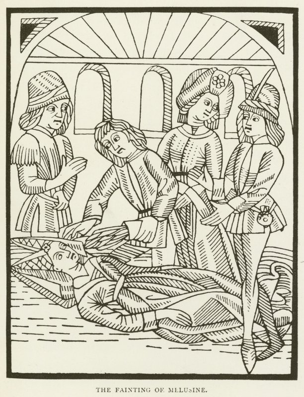 The Fainting of Melusine by (after) English School