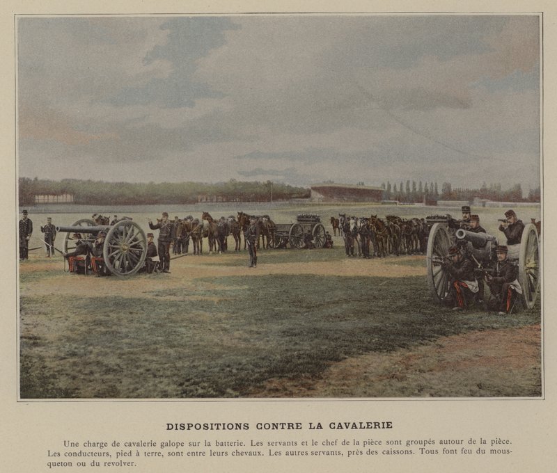 Arrangements Against Cavalry by (after) French Photographer