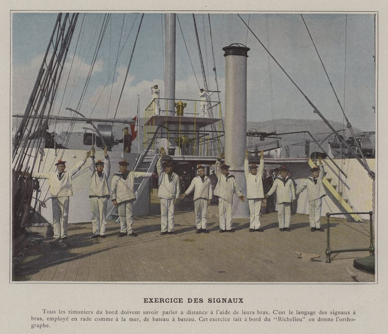 Signal Exercise by (after) French Photographer