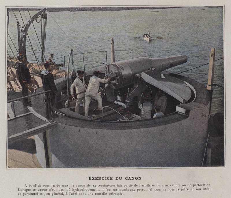Cannon Exercise by (after) French Photographer