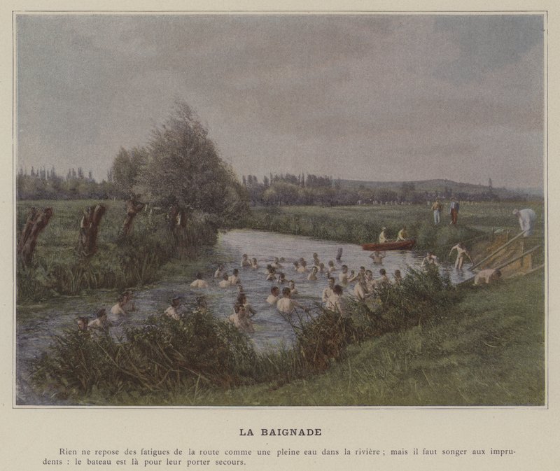 The Bathing by (after) French Photographer