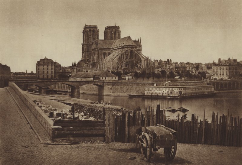 Apse of Notre-Dame by (after) French Photographer