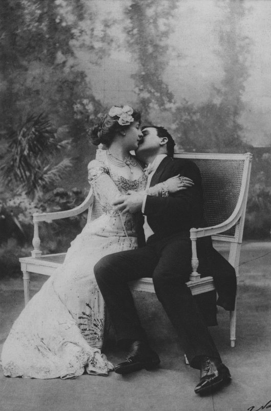 Louise Bignon and Severin by (after) French Photographer