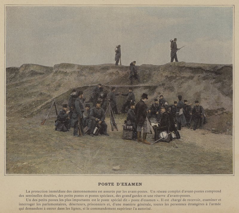 Examination Post by (after) French Photographer