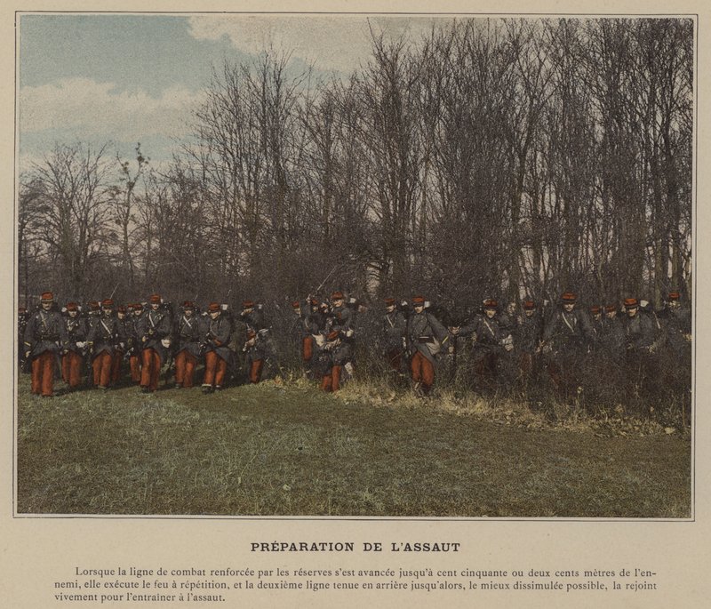 Preparation for the Assault by (after) French Photographer