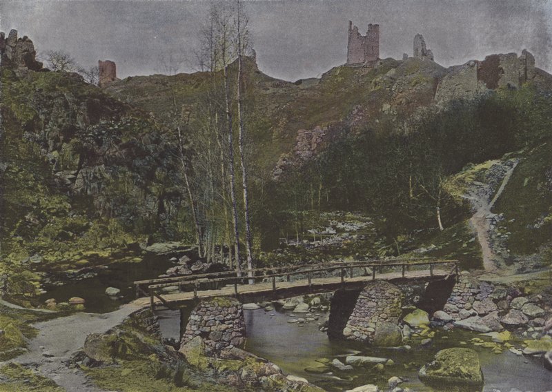 Ruins of Crozant by (after) French Photographer