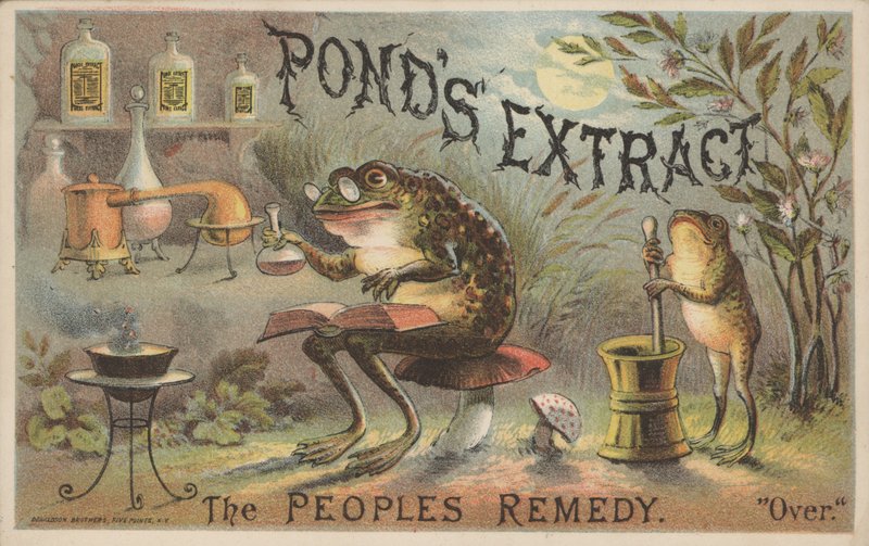 Advertisement for Ponds Extract by American School