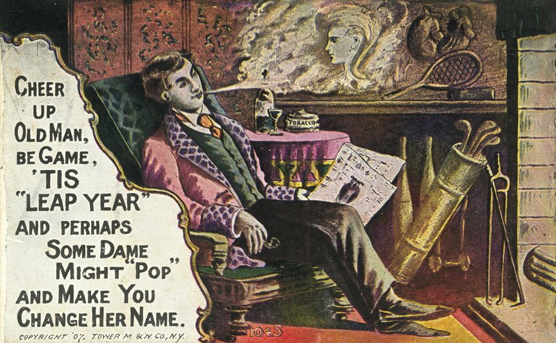 Man Dreaming of a Girl by American School