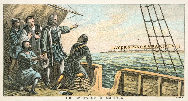 The Discovery of America by American School
