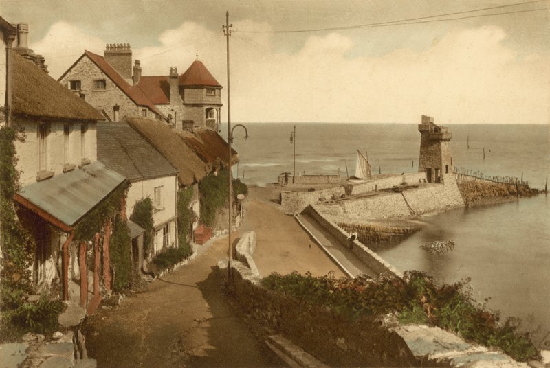 Lynmouth from Mars Hill by English Photographer