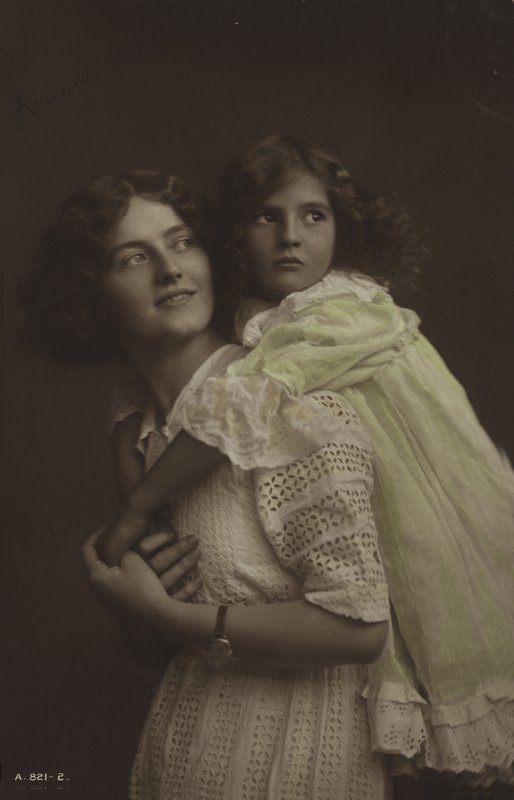 Mother and Daughter by English Photographer