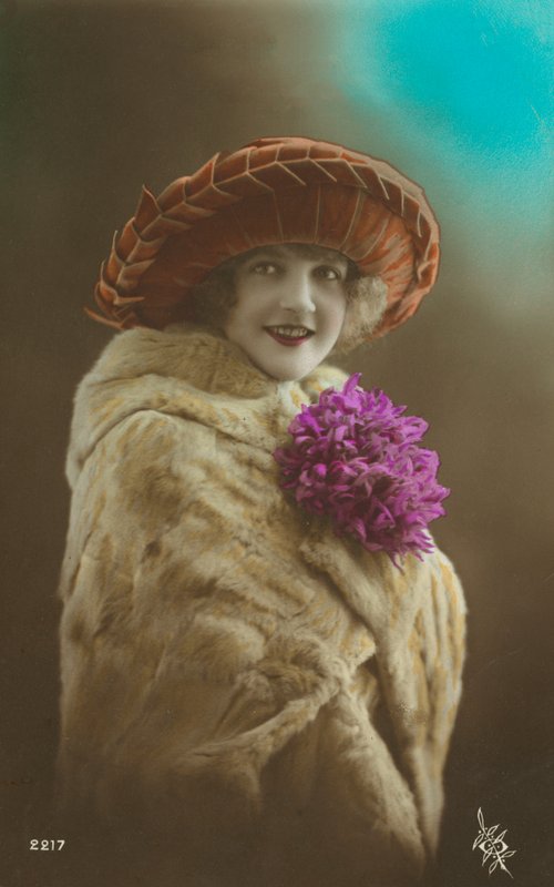 Wealthy Woman Posing by English Photographer