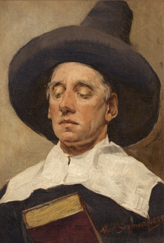 An Old Time Dominie by English School