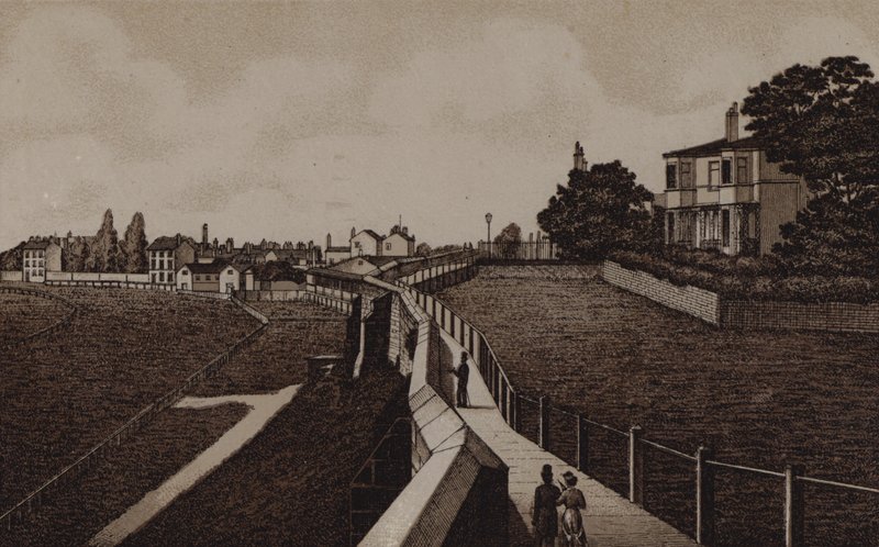 Chester Walls and Race Course by English School
