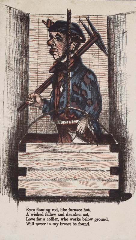 Coal miner by English School
