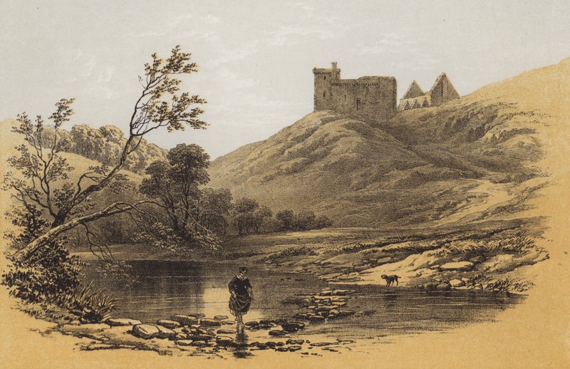 Crichton Castle by English School