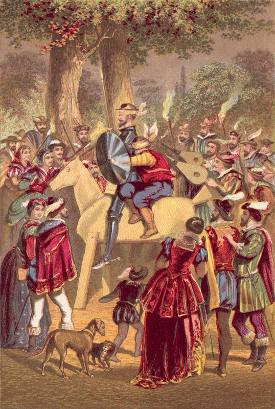 Don Quixote by English School