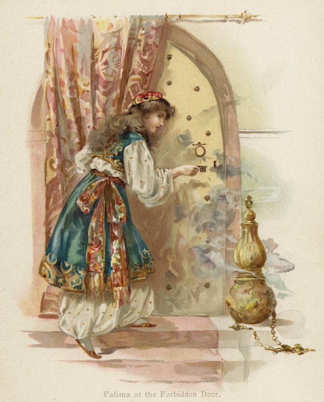 Fatima at the Forbidden Door by English School
