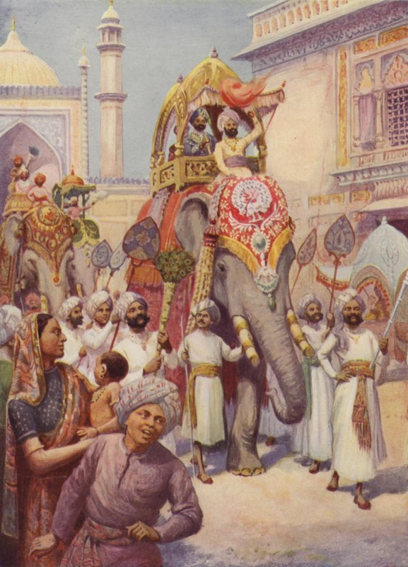 Going to a Durbar by English School