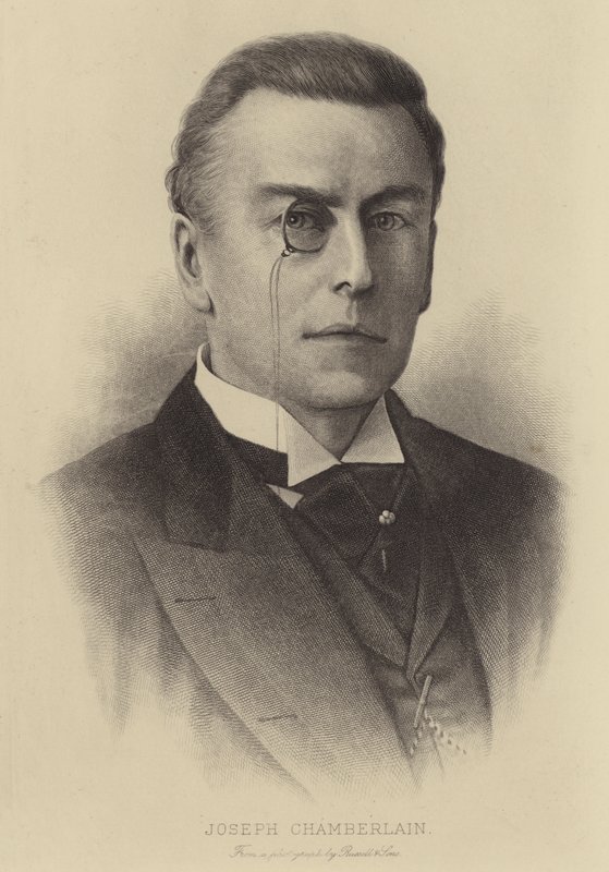 Joseph Chamberlain by English School