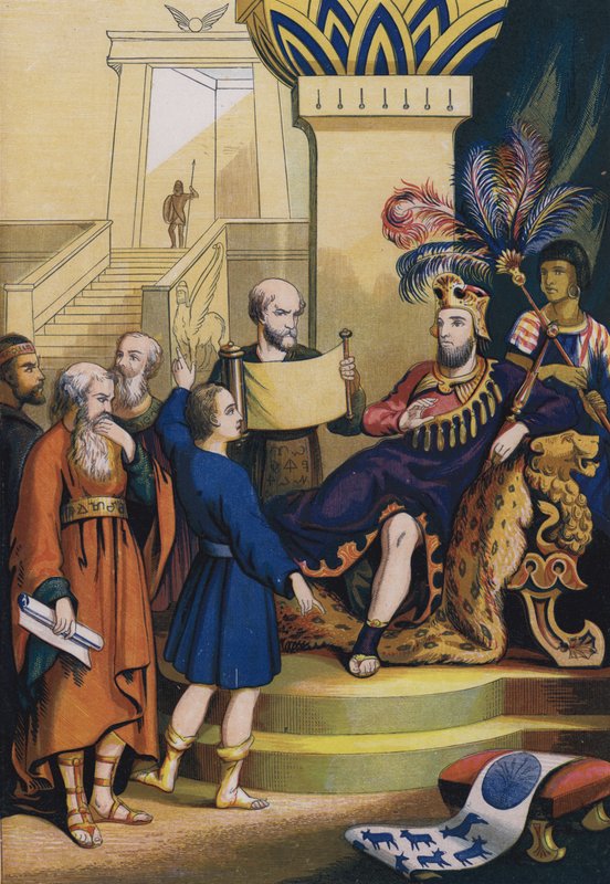 Joseph Interpreting Pharaoh