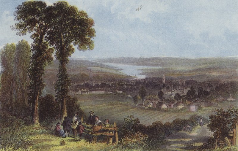 Newport and Valley of the Medina by English School
