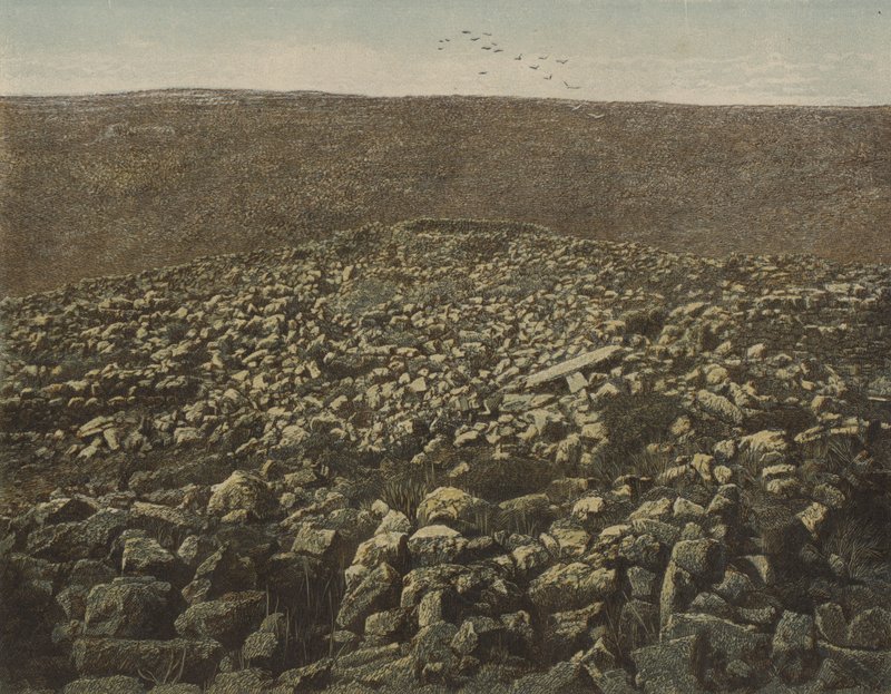The Ruins of Chorazin by English School