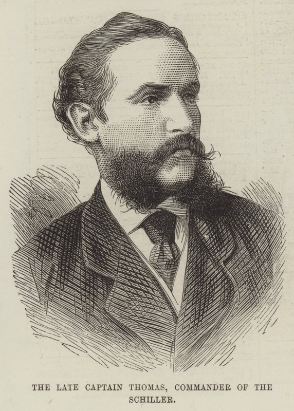 The late Captain Thomas, Commander of the Schiller by English School