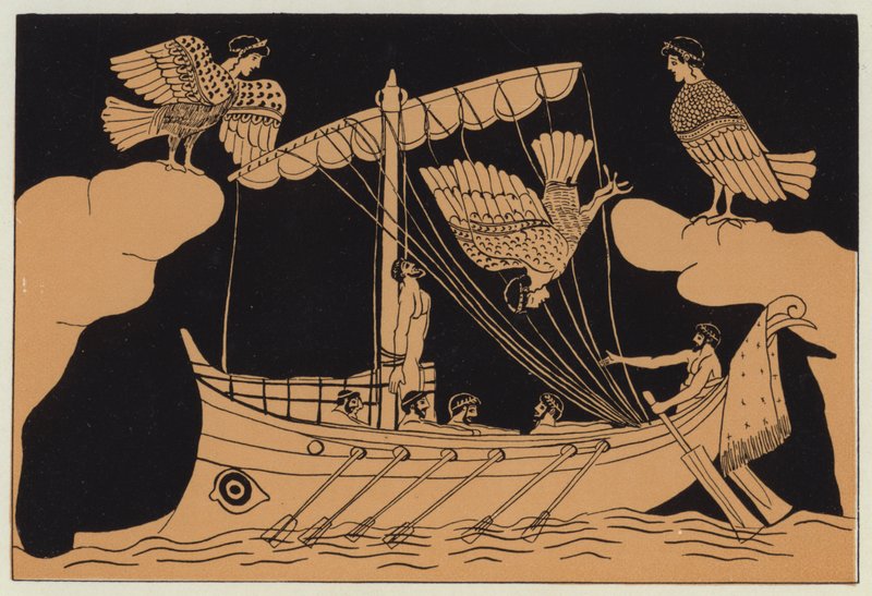 Ulysses and the Sirens by English School