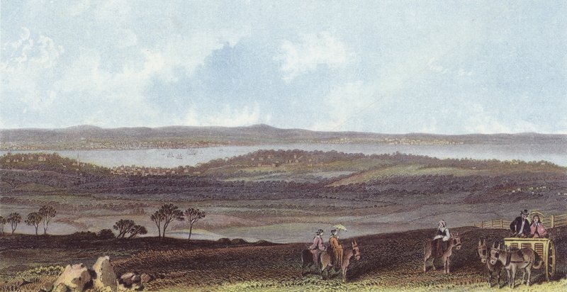 View from Ashey Down by English School