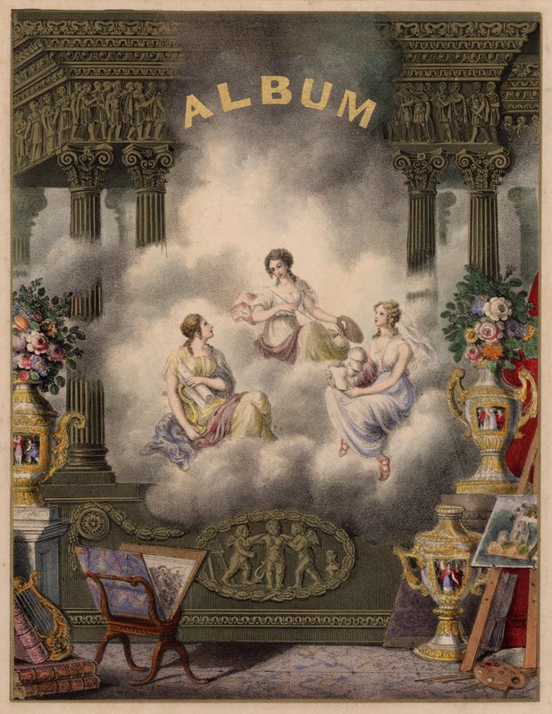 Album Frontispiece by European School