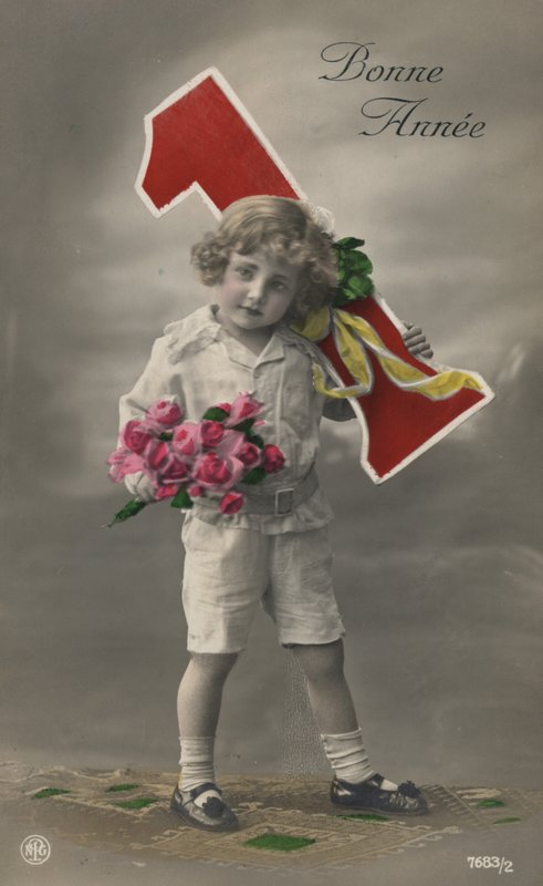 New Year Card by French Photographer