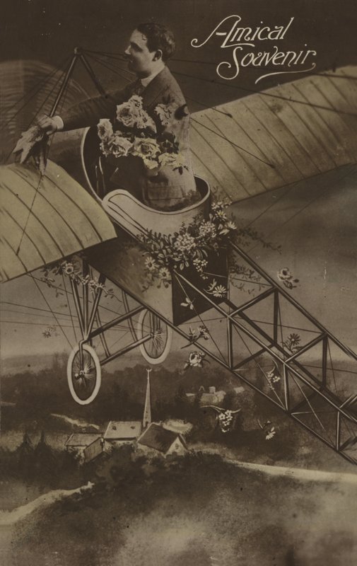 Plane Filled with Flowers by French Photographer