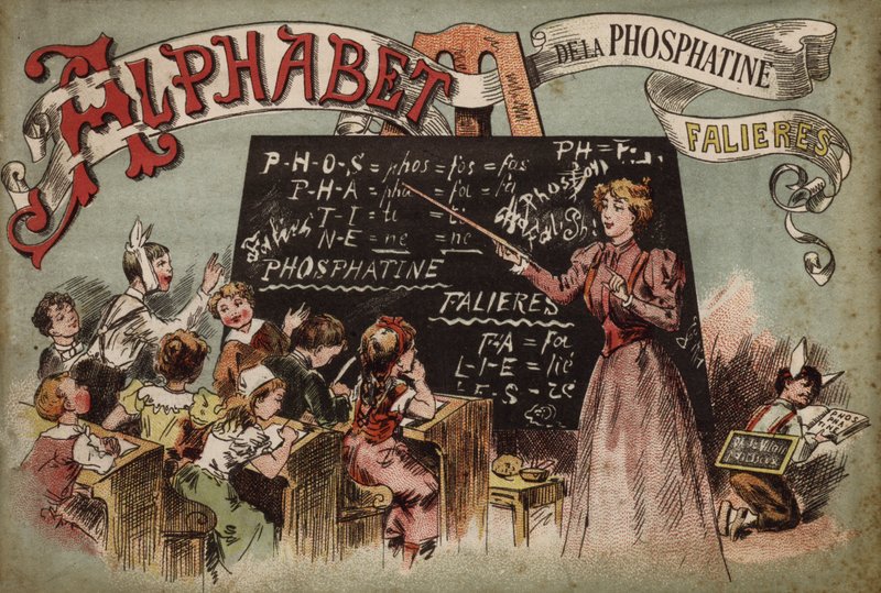 Alphabet of Phosphatine Falieres by French School