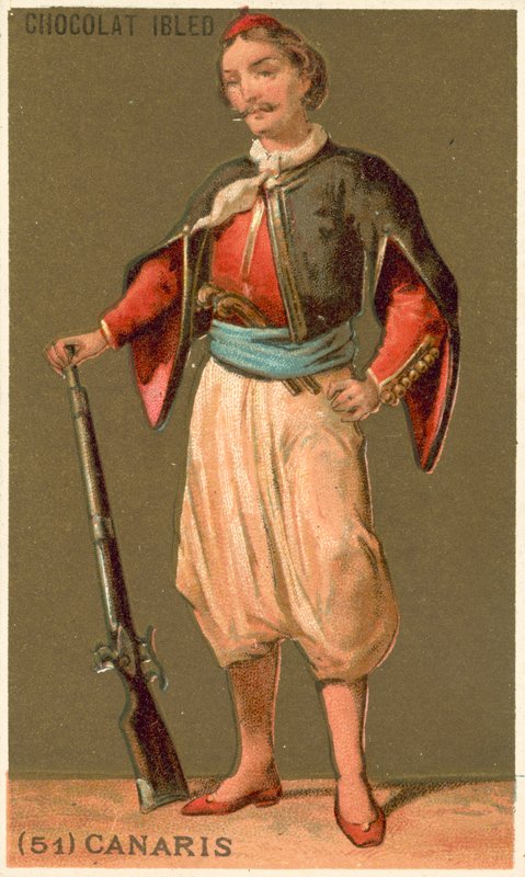 Constantine Canaris, Greek Admiral and Politician by French School