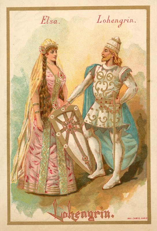 Elsa and Lohengrin, from Richard Wagner