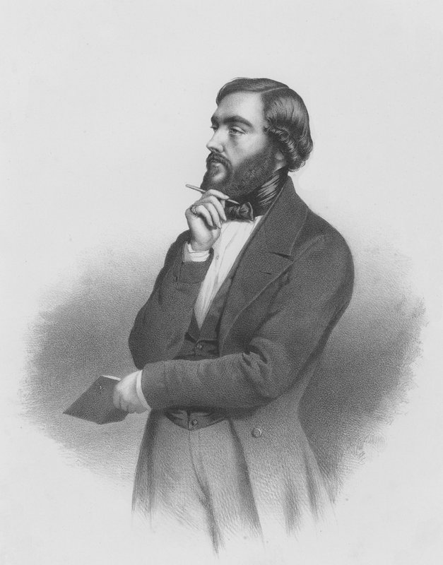 Eugene Sue by French School