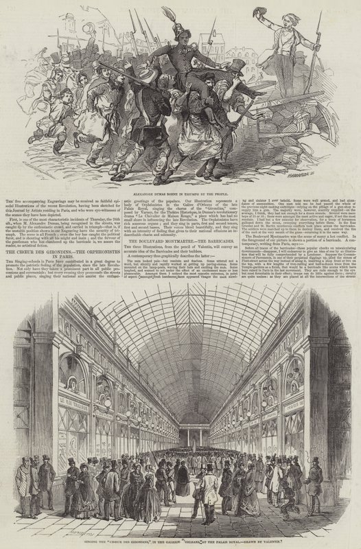 French Revolution of 1848 by French School