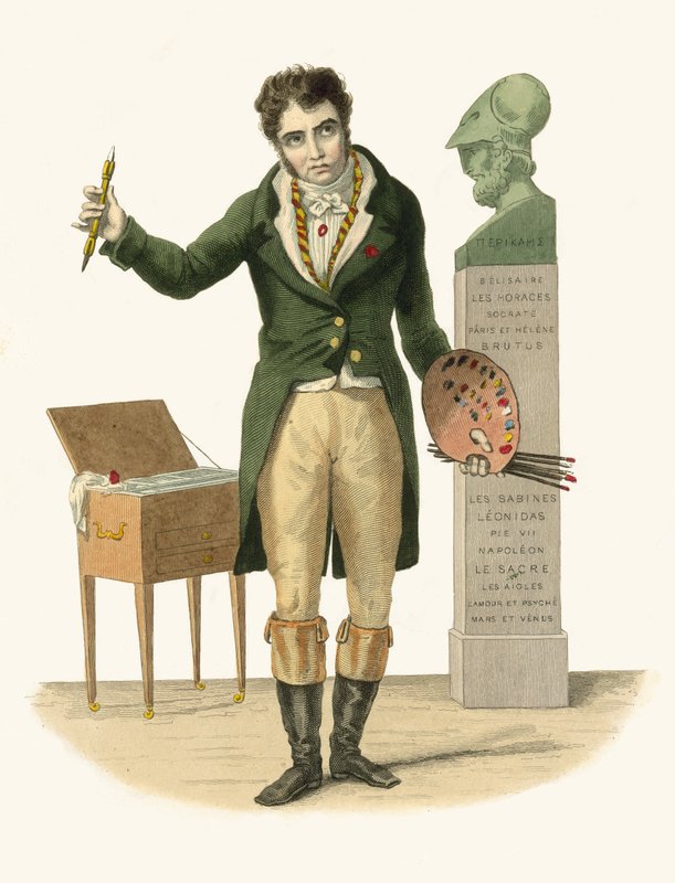 Jacques-Louis David by French School