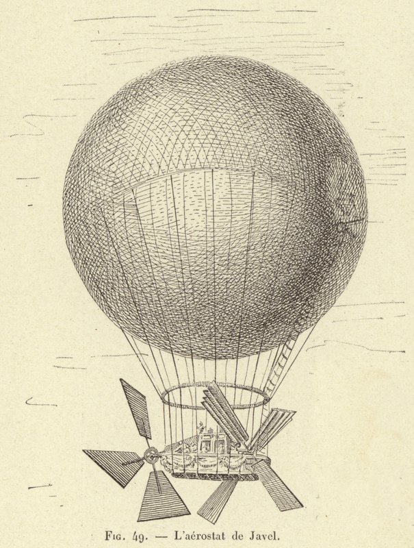 The Javel Aerostat by French School