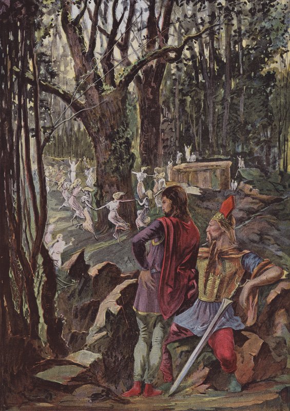 The Sacred Dances of the Druidesses by French School