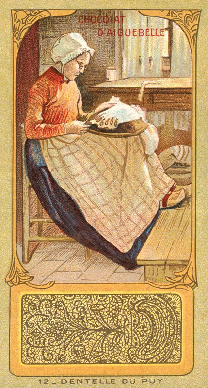 Puy lace by French School
