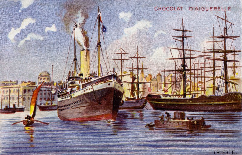 Trieste Harbour by French School