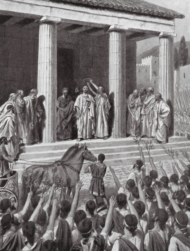Themistocles honoured at Sparta by A.C. Weatherstone