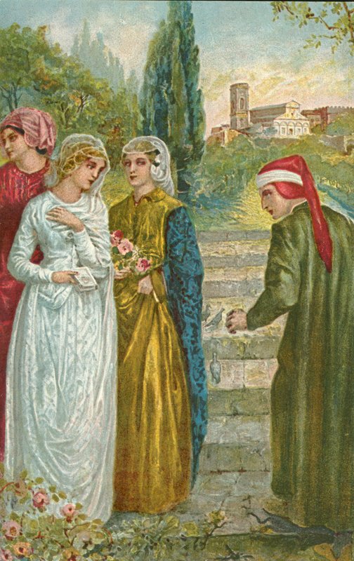 Episode from Life of Dante by A. del Senno